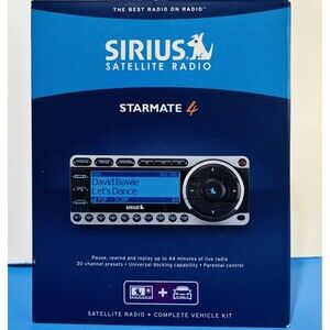 SiriusXM Starmate 4 ST4-TK1 Satellite Radio (subscription needed)